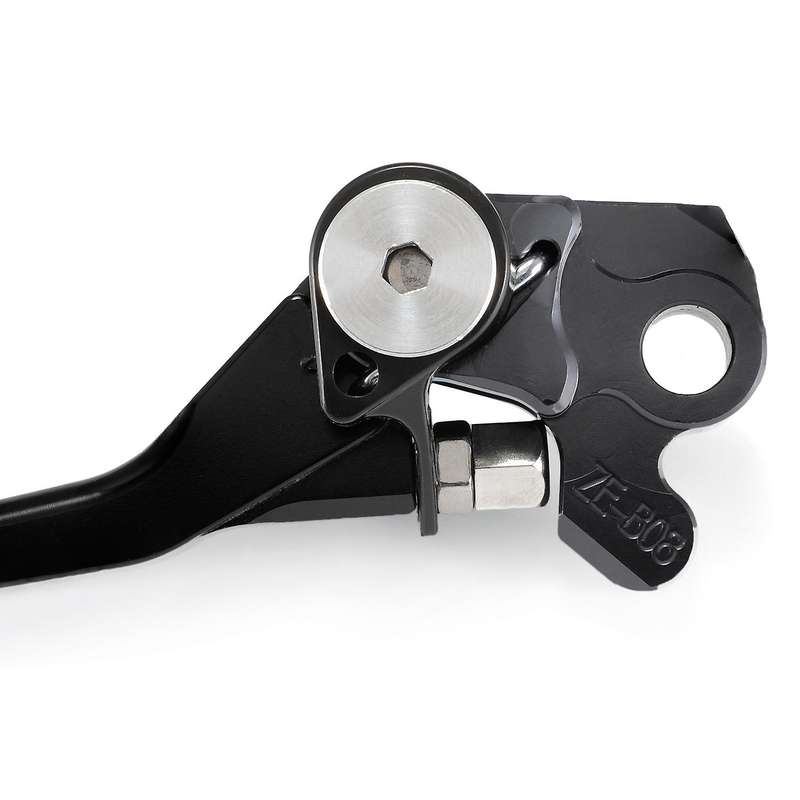 2Pcs Motorcycle Brake Lever Handle CNC Motorcycle Clutch Brake Lever Handle Black for CR125R CR250R