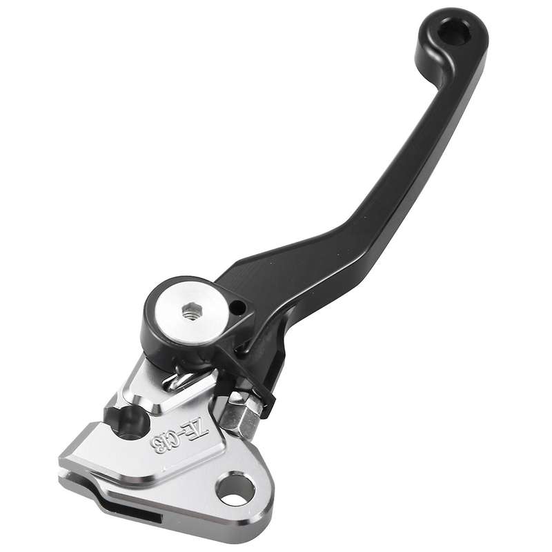 2Pcs Motorcycle Brake Lever Handle CNC Motorcycle Clutch Brake Lever Handle Black for YZ250 YZ250F K