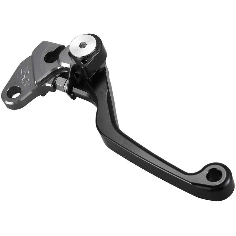 2Pcs Motorcycle Brake Lever Handle CNC Motorcycle Clutch Brake Lever Handle Black for RM125 RM250