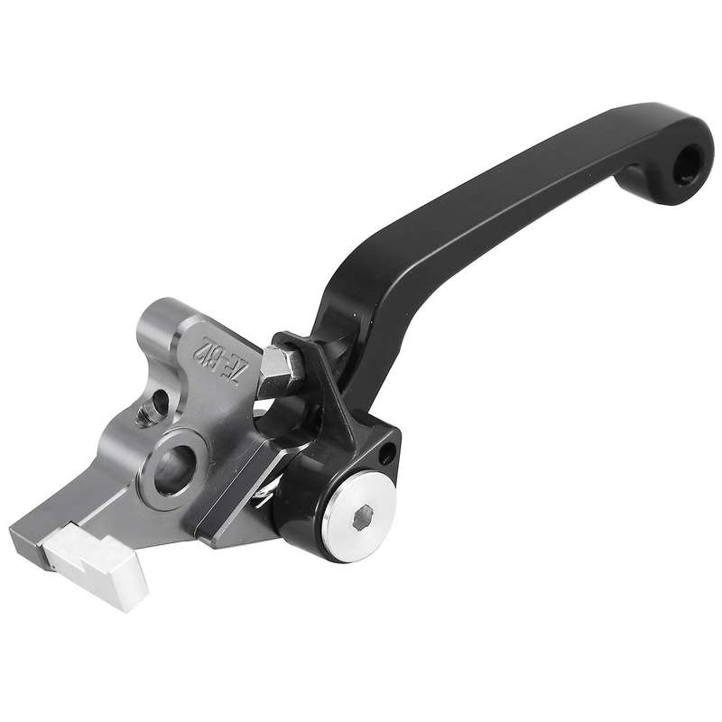 2Pcs Motorcycle Brake Lever Handle CNC Motorcycle Clutch Brake Lever Handle Black for KLx250 D-Track