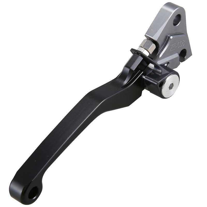 2Pcs Motorcycle Brake Lever Handle CNC Motorcycle Clutch Brake Lever Handle Black for YZ125 YZ250 YZ