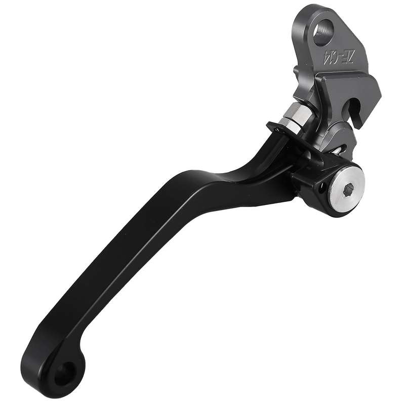 2Pcs Motorcycle Brake Lever Handle CNC Motorcycle Clutch Brake Lever Handle Black for RMX250R DRZ400