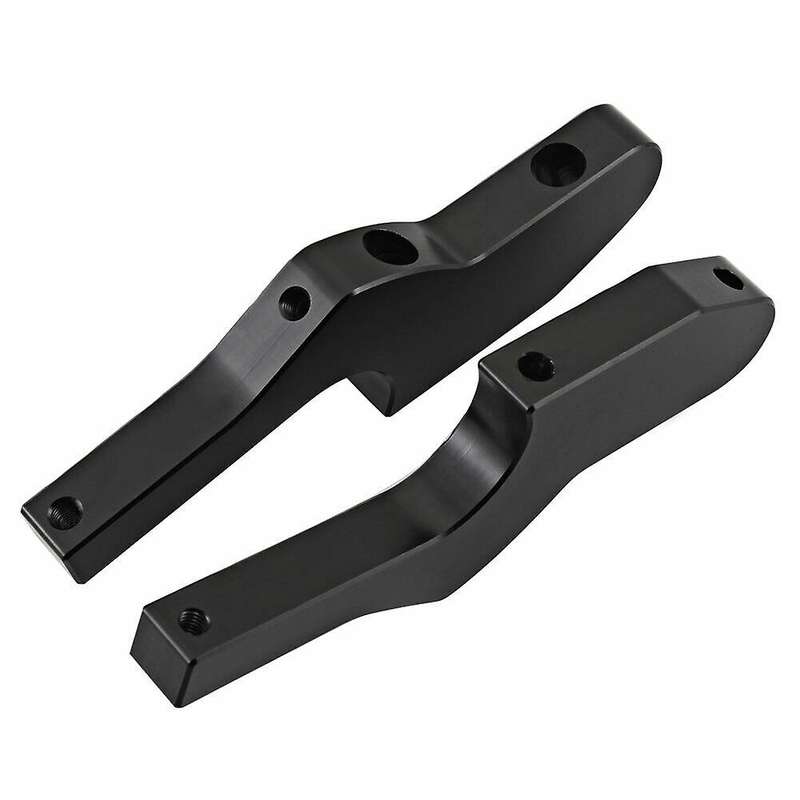 2Pcs Motorcycle Footpegs,Motorcycle Rear Extension Footrest Foot Pegs Fits for GT 125 200 125 250 30