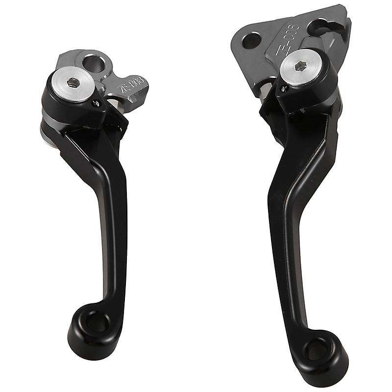 2Pcs Motorcycle Brake Lever Handle CNC Motorcycle Clutch Brake Lever Handle Black for YZ80 YZ85 2015