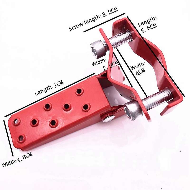 2Pcs Motorcycle Footrests Frame Ankles Folding Rear Passenger Foot Pegs Mount Pedal for Black