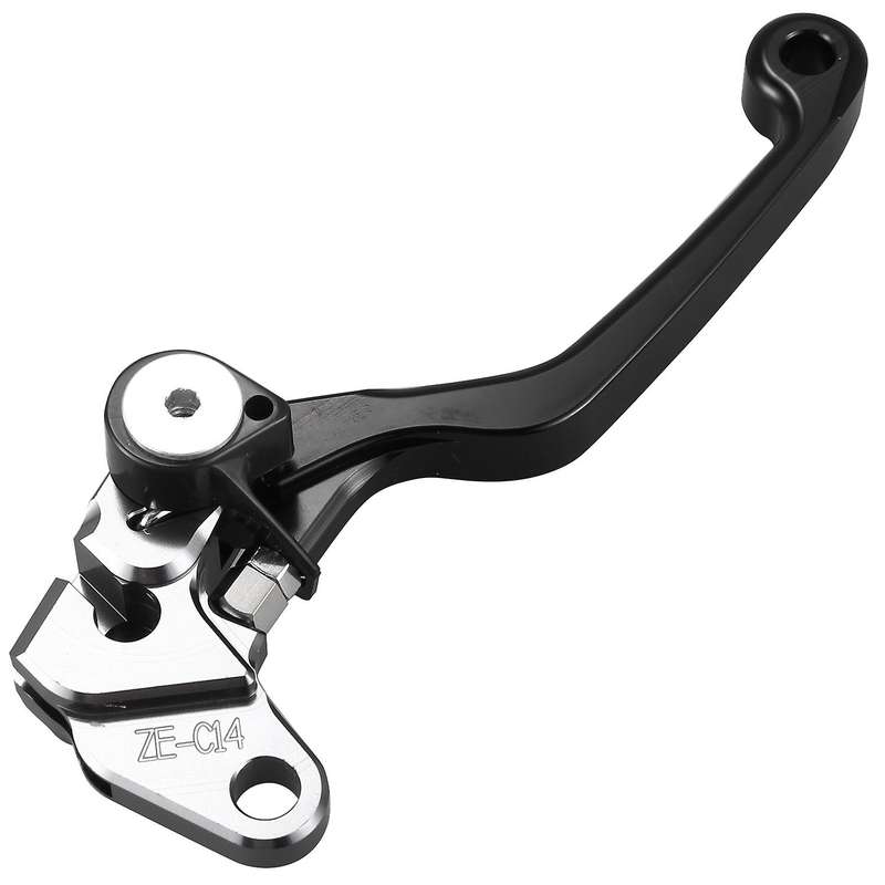 2Pcs Motorcycle Brake Lever Handle CNC Motorcycle Clutch Brake Lever Handle Black for YZ80 YZ85 RM85