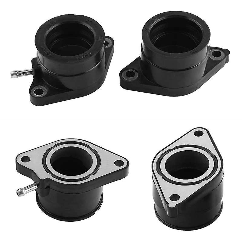 2Pcs Motorcycle Carburetor Intake Interface Adapter for XT600 XT600Z XT600E 1984-2003