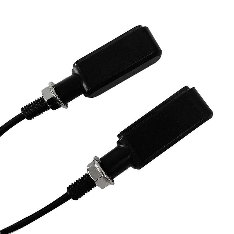 2PCS Motorcycle Dynamic Turn Signals 6LED Motorcycle Blinkers Indicators for Motorbike Scooter Motor