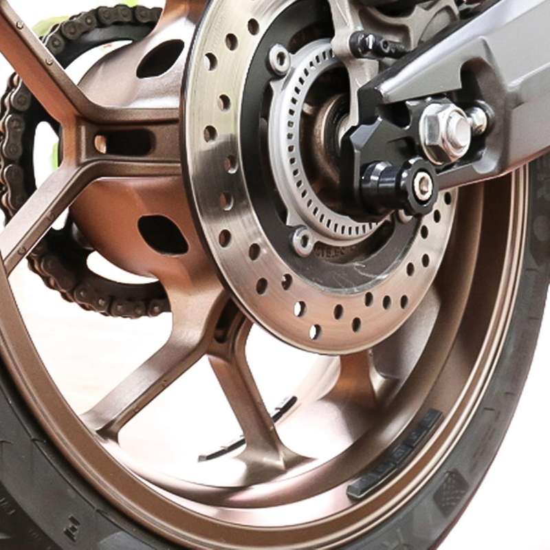 2Pcs Motorcycle Spools Slider Rear Wheel Axle Slider Swingarm Spools Stand Screws Accessories for CB