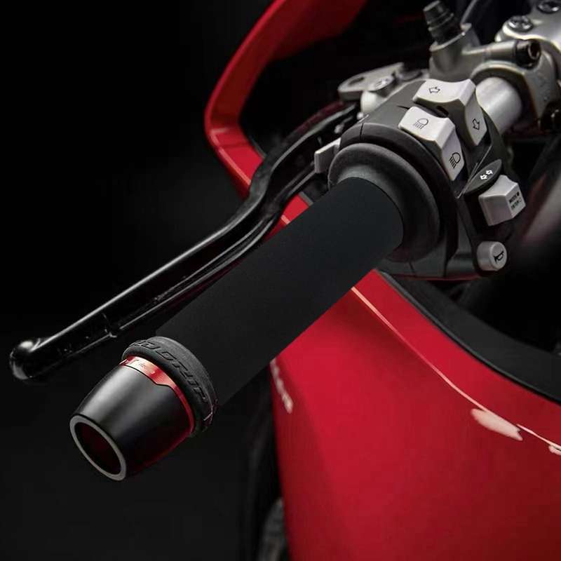 2PCS Motorcycle Slip-on Foam Anti Vibration ComCompatiblet Handlebar Grip Cover Applicable Sleeve In