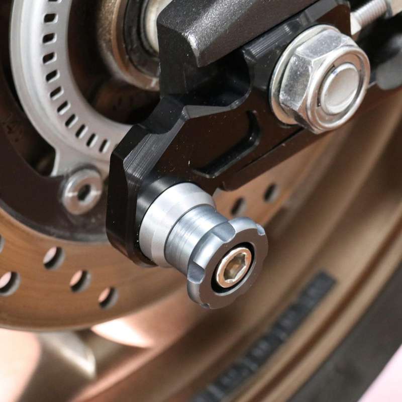 2Pcs Motorcycle Spools Slider Rear Wheel Axle Slider Swingarm Spools Stand Screws Accessories for CB