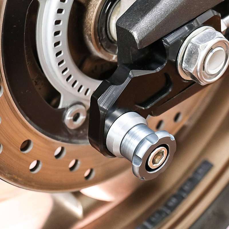 2Pcs Motorcycle Spools Slider Rear Wheel Axle Slider Swingarm Spools Stand Screws Accessories for CB