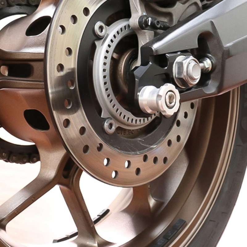 2Pcs Motorcycle Spools Slider Rear Wheel Axle Slider Swingarm Spools Stand Screws Accessories for CB
