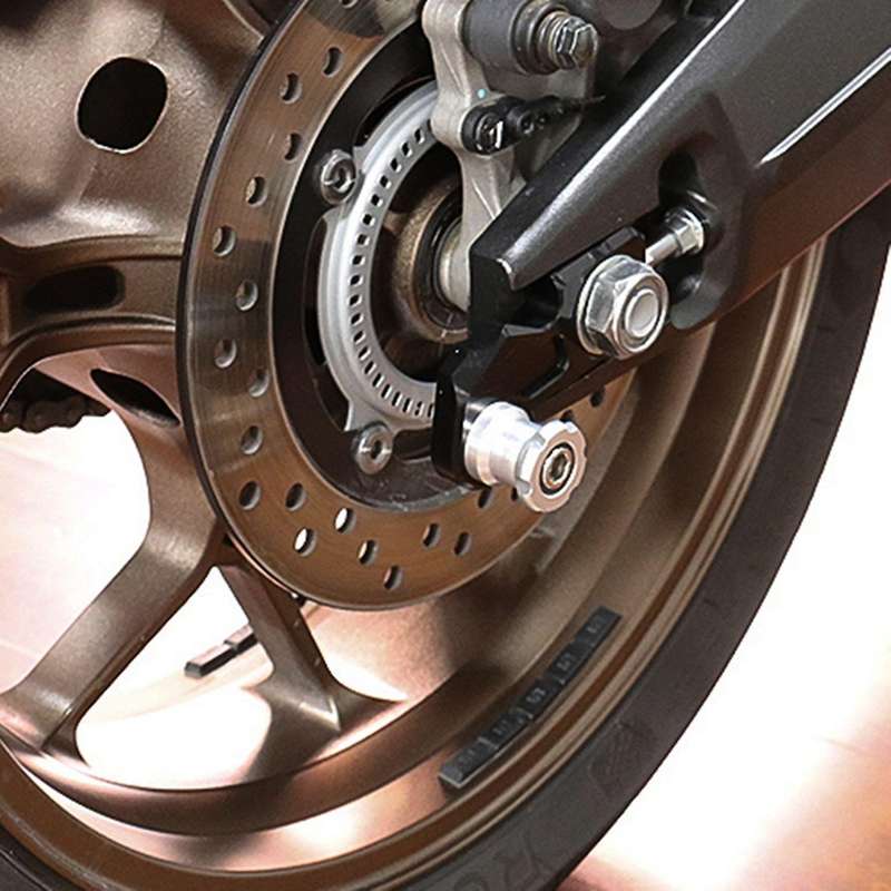 2Pcs Motorcycle Spools Slider Rear Wheel Axle Slider Swingarm Spools Stand Screws Accessories for CB