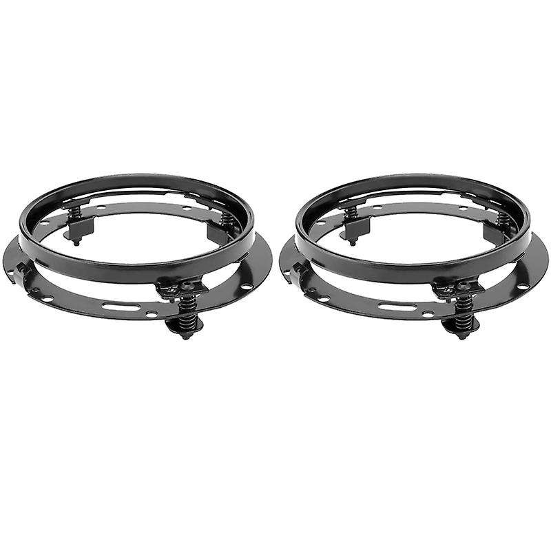 2PCs Mounting Bracket for 7Inch LED Headlight Round Ring Headlight Mount Lamp Holder Brackets for Wr