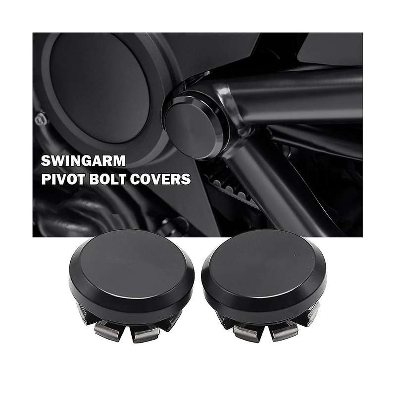 2pcs Motorcycle Swingarm Pivot Bolt Covers Guards Cnc Aluminum for Sportster S 1250 2021 2022