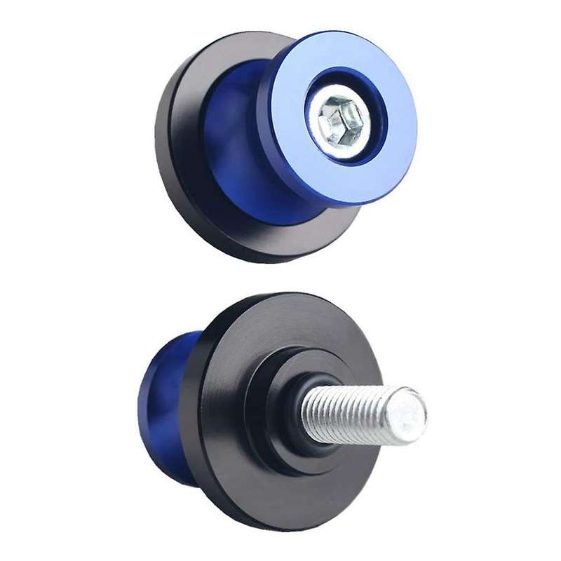 2PCS Motorcycle Swing Arm M6 Slider Spool Stand Screw Bolt for YZF-R3 15-19 YZF-R1 98-17 YZF-R6 1999