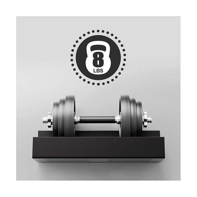 2pcs Moveable Fridge Magnetic Spice Racks Metal Black