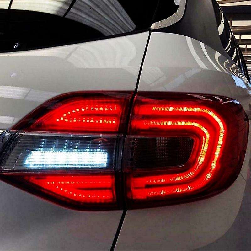 2PCS Multi-Functions Car LED Rear Tail Lamp Pillar Light Bumper Light Brake Light Reflector for Ever