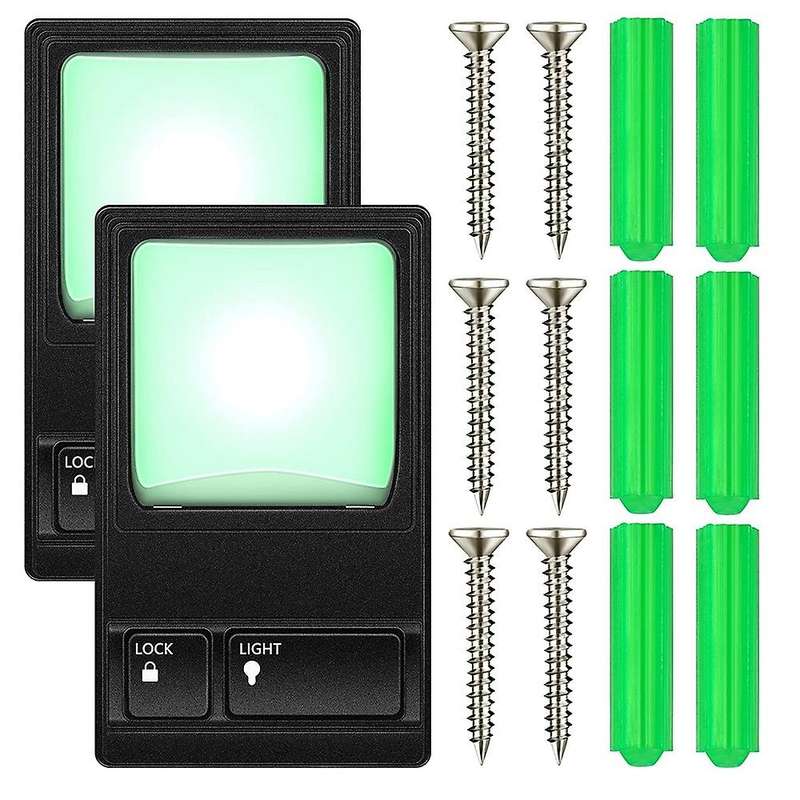 2Pcs Multi-Function Control Panel Replacement Panel Wall Keypad Button for 78LM 81LM 371LM 971LM Gar