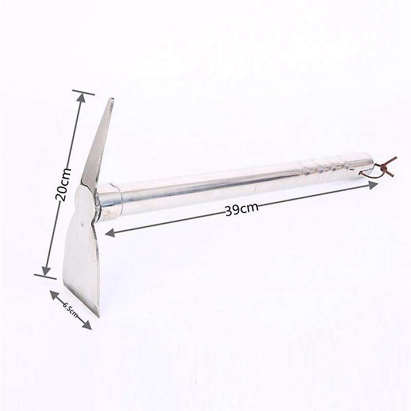 2PCS Multifunctional Combined Agricultural Tools Include a 39Cm Dual-Purpose Hoe and a 39Cm Dual-Pur