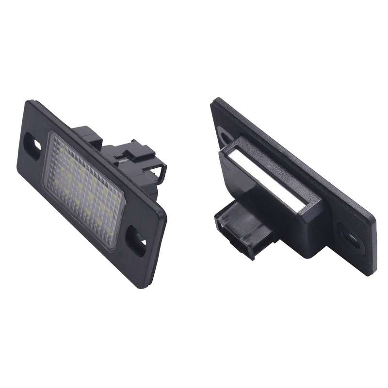 2Pcs No Error Led Number License Plate Light for Golf 5 Touring