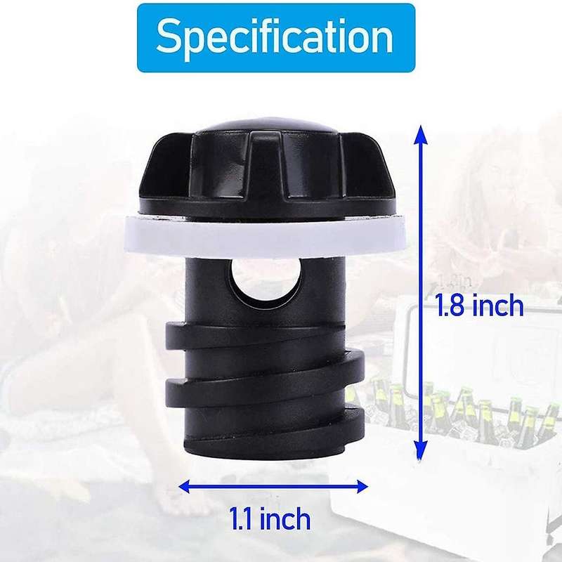 2pcs Of Cooler Drain Plugs Replacement, for Line Of , , and for Coolers