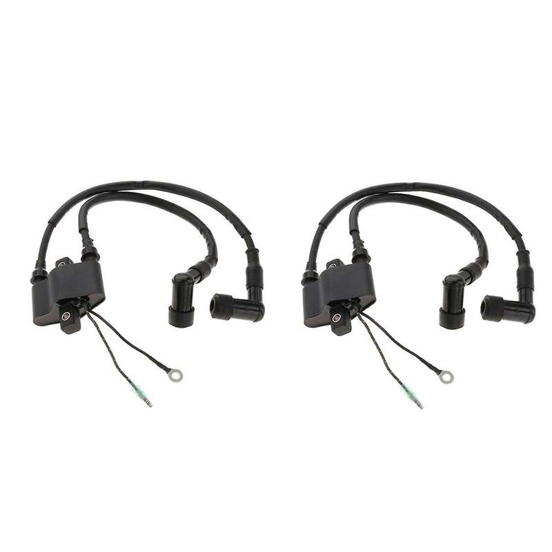 2pcs Outboard Boat Motor Ignition Coil Parts 3g2-06040-4 803706a1 3g2-06040 3g2060404 for Tohatsu 9.