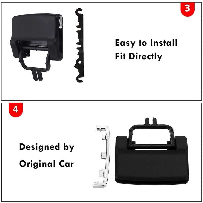 2Pcs Outlet Tab Clip Air Grille Clips for - W164 ML Class 2006-2011 X164 Class 2007-2012