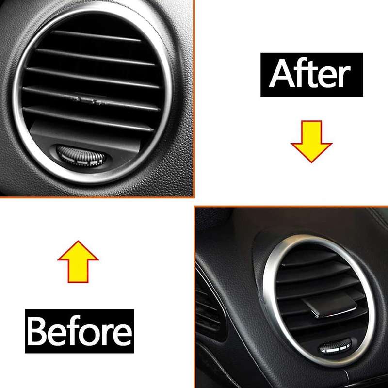 2Pcs Outlet Tab Clip Air Grille Clips for - W164 ML Class 2006-2011 X164 Class 2007-2012