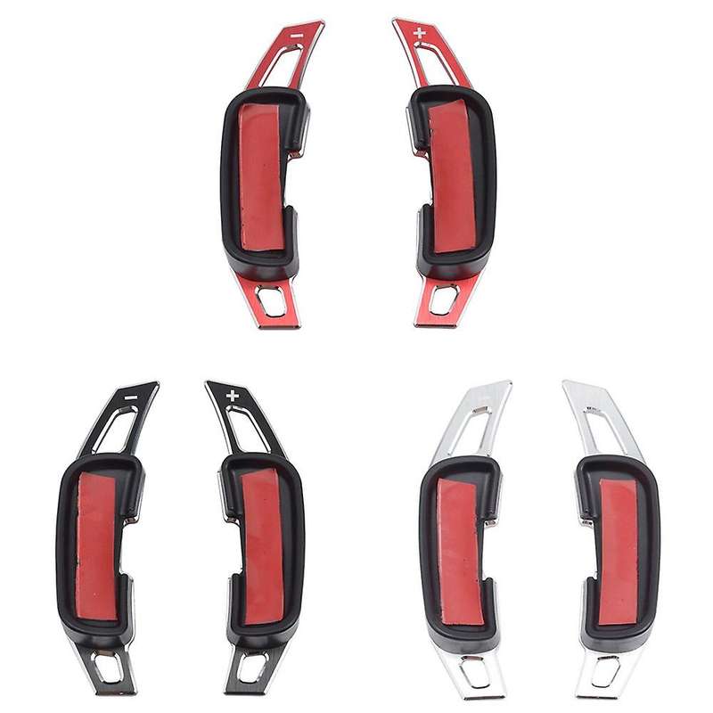 2Pcs Paddles Extension Steering Wheel Direct Shift Paddle Extension Aluminum Alloy Shifter Extension