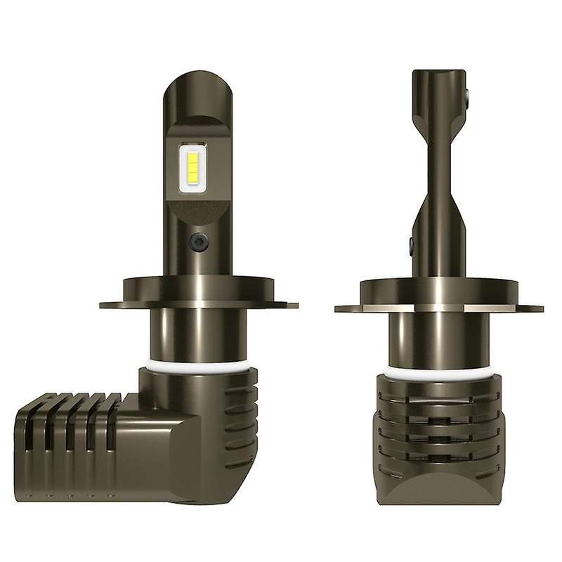 2Pcs P10 Car Led Headlight for Car H7 H4 with Csp Chips 6000K Lamp Car Head Bulbs(H7)