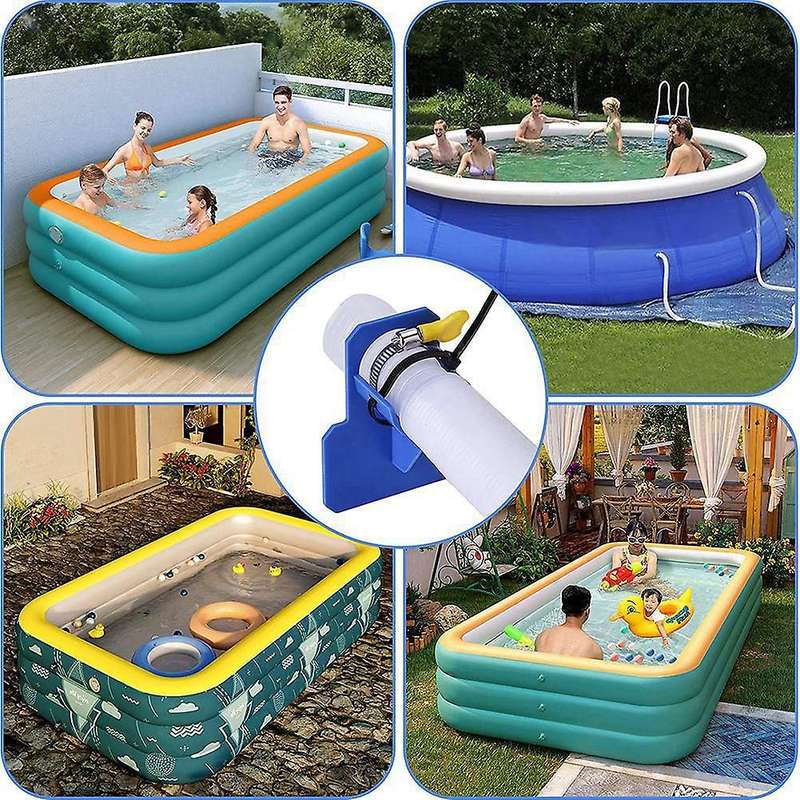 2pcs Pool Hose Holders with Stainless Steel ,above Ground Pool Accessories for Pipes Sagging Preven