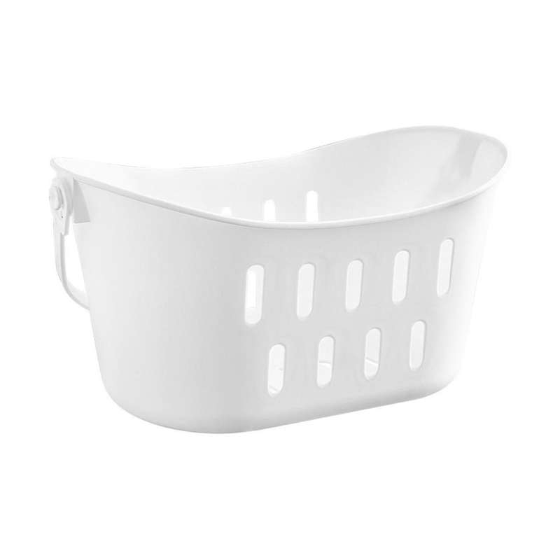 2pcs Plastic Storage Basket Shower Basket Bathroom Shower Basket Storage Basket Shower Basket Colle