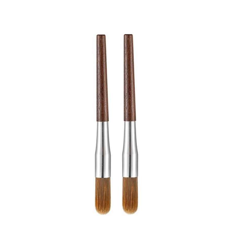 2Pcs Professional Coffee Brush, Coffee Grinder Cleaning Brush, Coffee Machine Filter Cleaning Brush,