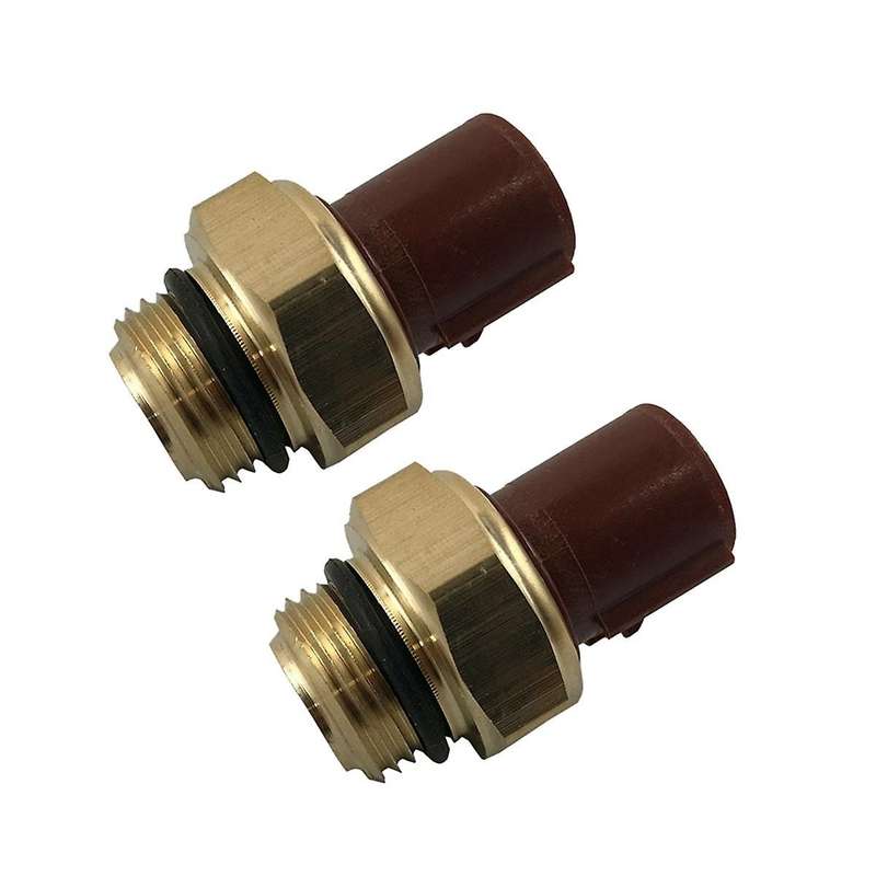 2pcs Radiator Cooling Fan Switch Sensor for 1992-2005 1.3l 1.5l 1.6l 1.7l