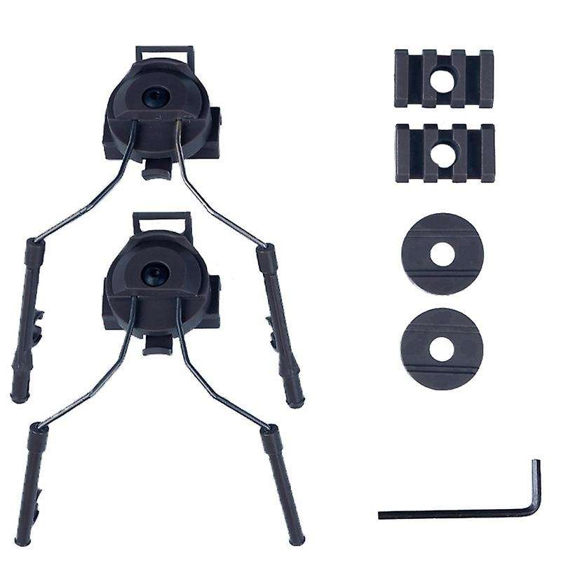 2Pcs Rail Adapters Suspension Supports for Tactical Headset Rail Adapter Set Arc Rail Adapter Headse