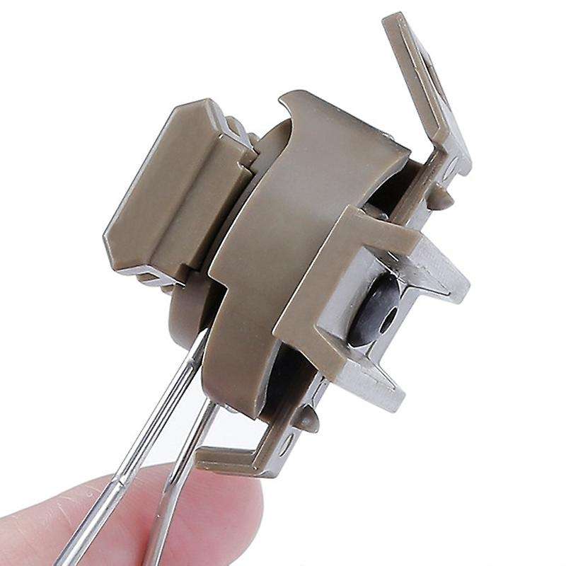 2Pcs Rail Adapters Suspension Supports for Tactical Headset Rail Adapter Set Arc Rail Adapter Headse