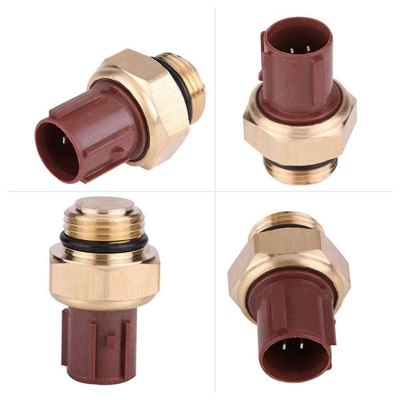 2PCS Radiator Coolant Fan Water Temperature Sensor Switch Replacement Car Accessories for 37760-P00-