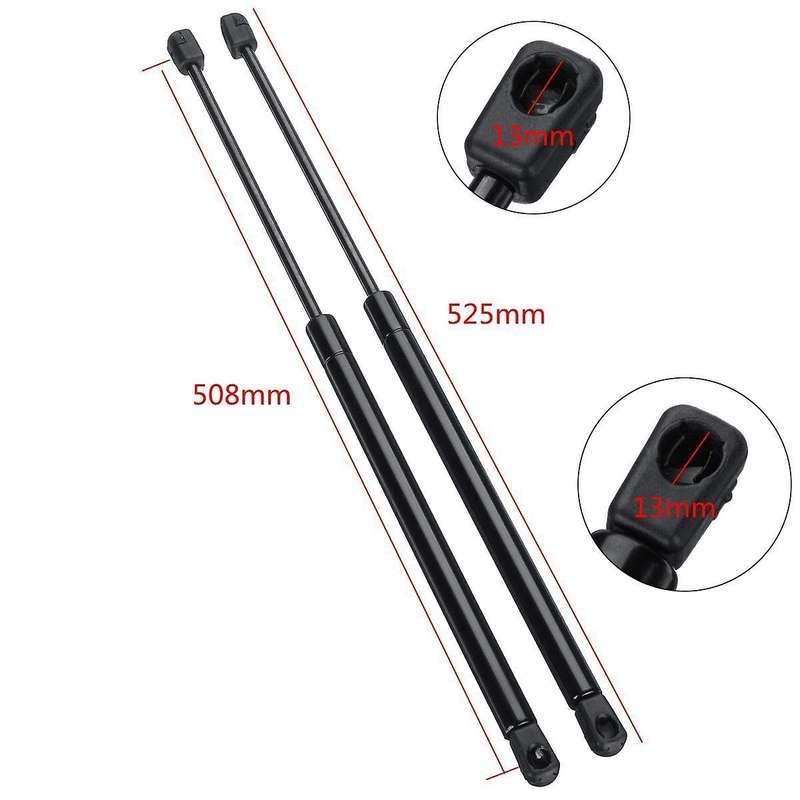 2Pcs Rear Boot Gas Support Lift Spring Rod 68025359AA 55394322AA for Grand WK WH 2005-2010