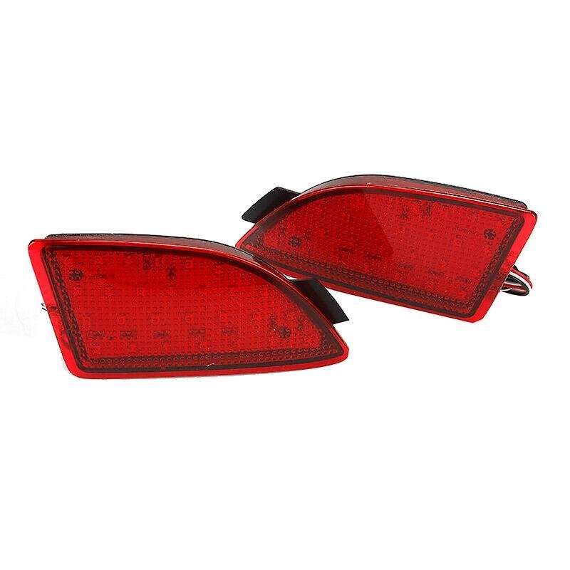 2Pcs Rear Bumper Reflector Brake Light for 3 Axela Hatchback