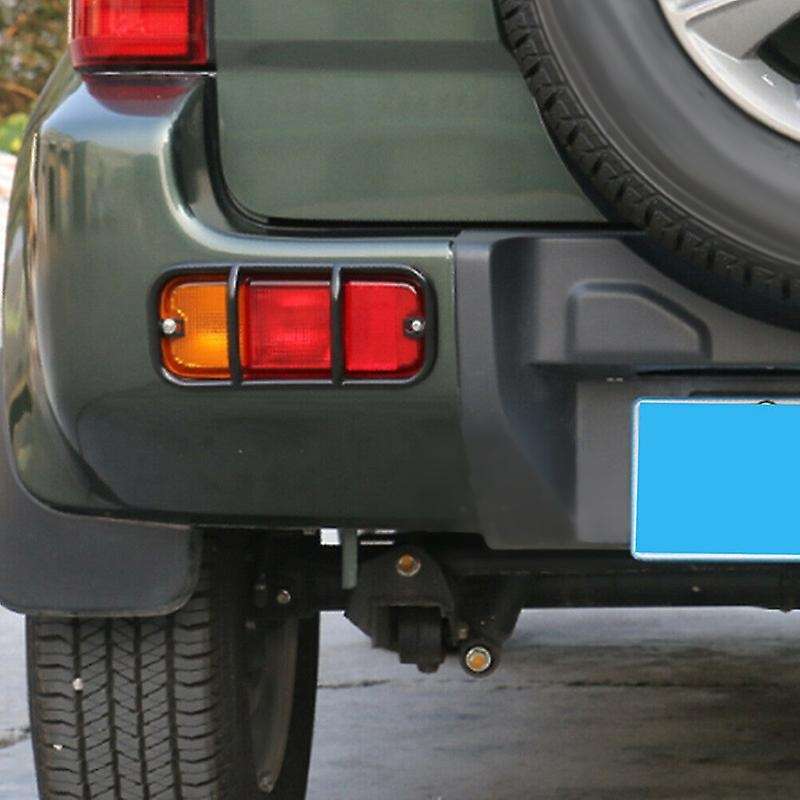 2Pcs Rear Bumper Fog Lamp Light Cover Guards Protector for Jimny 2007-2015
