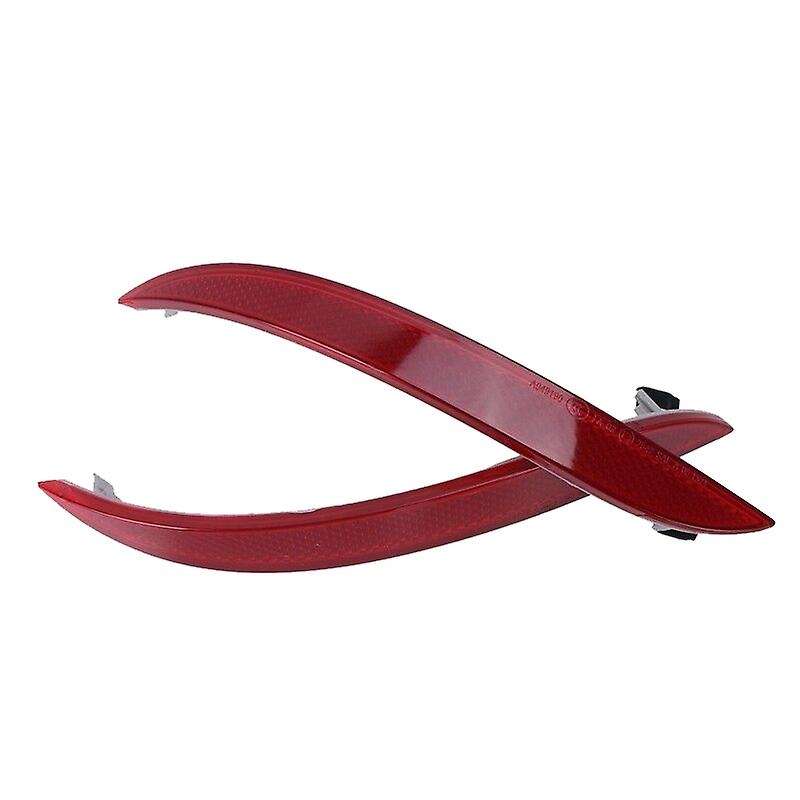 2Pcs Rear Bumper Reflector Red Lens for 5 Series E60 E61 525I 528I 2008-2010 63147183913