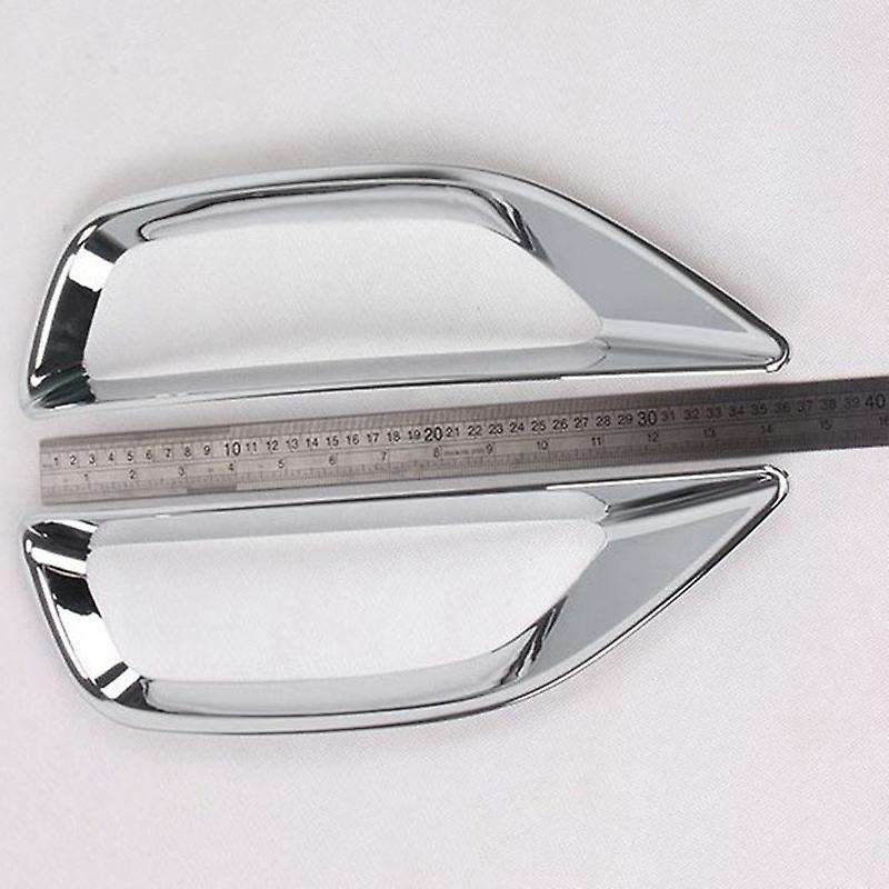 2PCS Rear Fog Light Lamp Cover Decorate Trim for Sorento 2015-2017