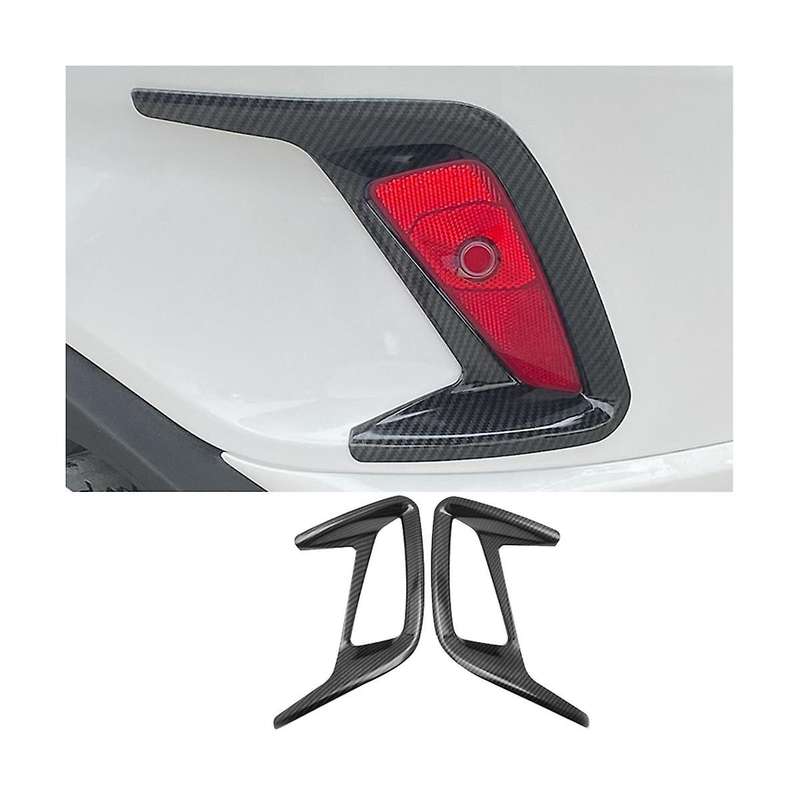 2pcs Rear Fog Light Lamp Frame Cover Trim for Focus Mk4 Sedan 2019-2020