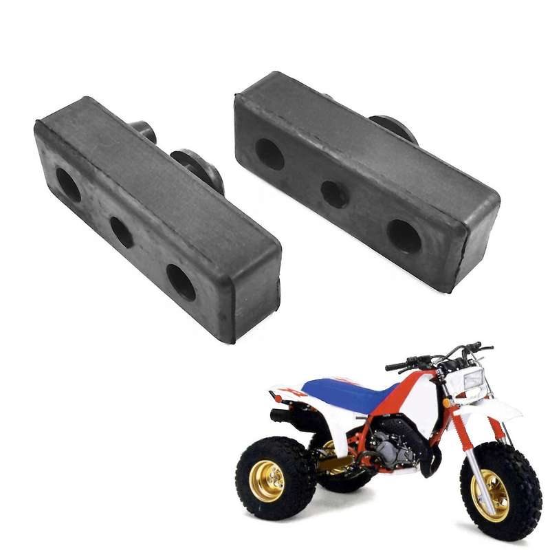 2Pcs Rear Frame Rubber Kit for ATC250R TRX250R 50815-HA2-670