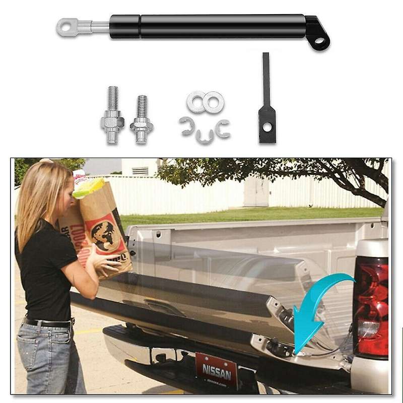 2Pcs Rear Liftgate Trunk Gas Shock Strut Lift Supports Fit for D40 Navara 2004-2014