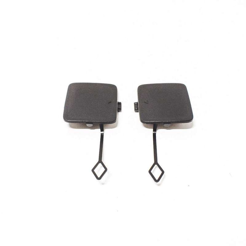 2Pcs Rear Left Right Bumper Towing Tow HOOK Eye Cover Cap 51127272415 for BM-W X3 F25 2011 2012 2013