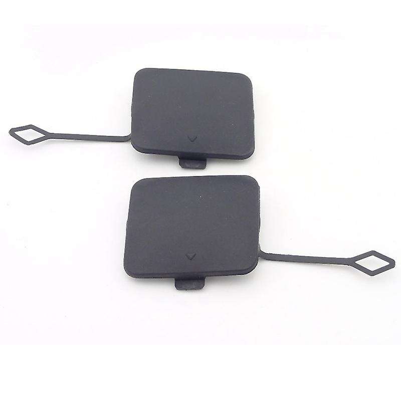 2Pcs Rear Left Right Bumper Towing Tow HOOK Eye Cover Cap 51127272415 for BM-W X3 F25 2011 2012 2013
