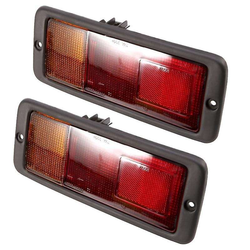 2Pcs Rear Tail Light Bumper Compatible Mitsubishi Shogun Pajero 1992-1999